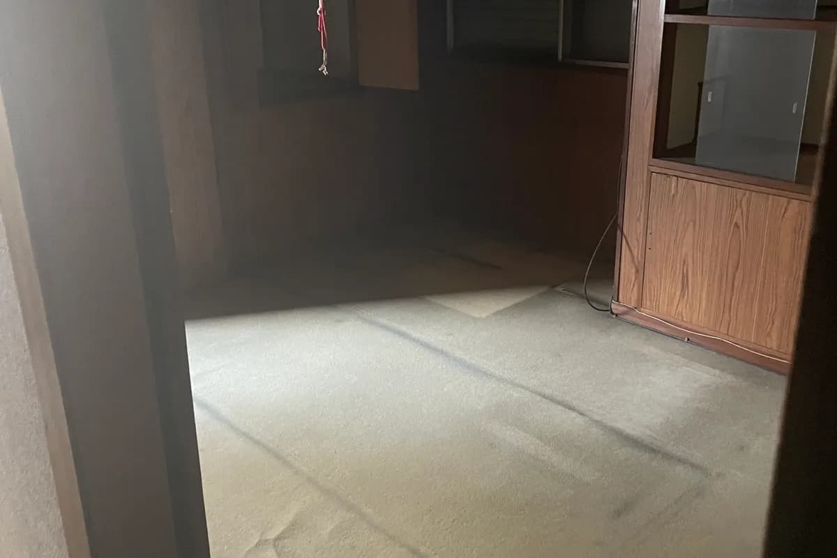 誰も住まなくなった物件の和室